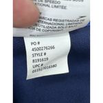 Speedo  Endurance Women's One piece Swimsuit Size 6/32 Blue Sport Athletic Photo 5