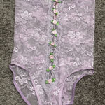 Sugar Thrillz Lavender Lace Bodysuit Purple Photo 0