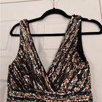 Lulus  Multi Sequin Midi Dress Holiday Party New Year Photo 4
