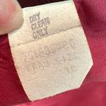 Vintage LEVI STRAUSS 1980’s Blazer Jacket Wine Maroon Color Women’s Size 10 Med Red Photo 7