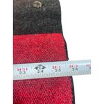 J. Jill 2X Red Black Buffalo Plaid Wool Blend Button Sweater Jacket Shacket Photo 7