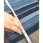 Lauren Ralph Lauren M Cotton Knit Tank Dress Blue Striped Midi Coastal Cruise Size M Photo 5