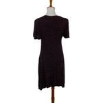 Dolan Left Coast Collection Dress Small Maroon Short Sleeve Photo 4