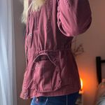 LA Hearts Red Zip Up Jacket Photo 1