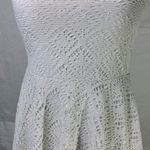 Aeropostale Crochet Lined White Mini Sundress Size Small Photo 3