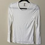 Banana Republic #165  white signature long sleeve tee Photo 1