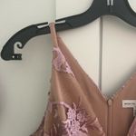 Dress the Population Audrey Floral Plunging V-Neck Sleeveless A-Line Midi Dress Photo 7