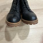 Madewell  Women’s Clair Lace Up Boot Black Leather Combat Size 5.5 Photo 4