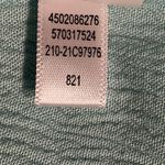 Chico's Women's Embroidered Tunic Blouse Size L Teal Blue Tie Neck Long Sleeve Photo 11