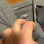 Aerie Woman’s Grey Casual Basic Drawstring Hooded Sweatshirt Size XS Photo 2