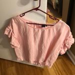 Kaari Blue  blouse orange with white stripe xl women’s top Photo 0