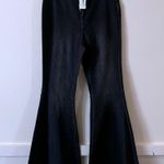 Chelsea and Violet Jeans Flared Frayed Boho Hippie Stretchy Size 29 Nwt Photo 2