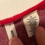 Anthropologie Moth Sz XS Red Lovelorn Cardigan Sweater Holidays Christmas Cotton Photo 2