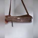 Madewell  The‎ Simple Crossbody Bag Metallic Sand Leather Shoulder Bag New Photo 3