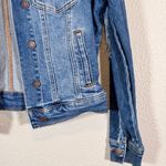 Judy Blue  Denim Fringe Jean Jacket Womens S Boho Western Casual Fall Classic Photo 8