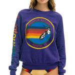 Aviator Nation  AUSTIN SWEATSHIRT - PURPLE medium Photo 0
