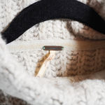 Free People Fluffy Fox Wool Alpaca Blend Knit Stretch Turtleneck Sweater Gray XS Photo 1