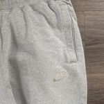 Nike Women's Light Gray Cropped Joggers Size Medium Photo 1