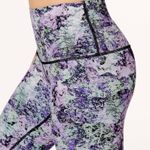 Lululemon 2017 Wunder Under Tight Legging Nulux 28” Vivid Vision Multi Blk Sz 6 Photo 4