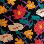 LuLaRoe  size large Vibrant Floral Skirt Yellow Purple Photo 1