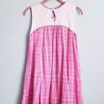 Free People ‎ Pink Strawberry Fields Embroidered Mini Dress Photo 6