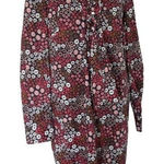 1901   Dress Midi Size Small‎ Vintage Floral Print. Collar tie. Never worm Photo 0