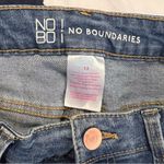 No Boundaries  Denim Shorts Medium Wash Cuffed Mid-Rise 13 Photo 8