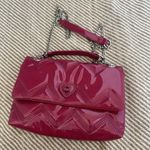 Betsey Johnson Quilted Chain Strap Convertible Crossbody Bag Y2K Coquette Barbie Photo 12