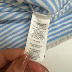 Vineyard Vines Shirt Womens Small Striped Blue White Terry The Shep Pullover Photo 4