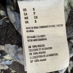 American Eagle Outfitters Black and Blue Floral Wide Leg Pants Photo 5