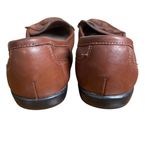 Thom Mcan Women’s Dacia Brown Leather Loafers Sz 9.5W Tassels Flat Dress Shoes Photo 4