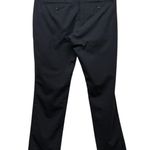 Theory  Pants Sz 2 Black Wool Blend Office Career Minimalist Straight Leg Trouser Photo 1