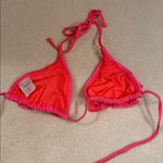 Xhilaration Xhiliration Neon Pink Ruffled Bikini Top Photo 3