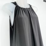 JBS Little Black Dress M Party Staple Ruffles Y2K Rockabilly Retro High Neck Size M Photo 10