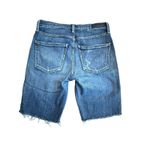 AGOLDE  Denim Jean Shorts‎ Size 25 Jorts Cut Off Stretch Mid Rise Stretch #A13-10 Photo 1