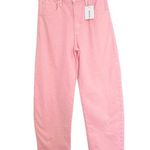 frame denim Frame Long Barrel Jeans in Washed Dusty Pink Photo 2