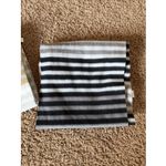Old Navy  Lot Bundle of 2 Neutral Striped Fleece Infinity Scarves Neck Warmer Photo 3