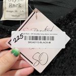 Style Rack Black Sequin Off Shoulder Minidress Size Medium Photo 6
