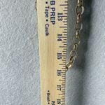 A New Day Gold Tone Rope Link Chain Long Statement Necklace Adjustable Photo 3