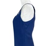 Loeffler Randall  Blue 100% Silk Sleeveless Cut Out Mini Dress Size 4 Photo 4