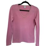 BR 100% cashmere Sweater Size S Pink Old Money Aesthetic Style Photo 0