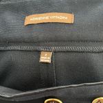 Adrienne Vittadini Navy Blue Nautical Skirt W Front Double Button Sz 2 Photo 7