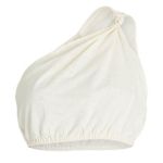 Farm Rio One-Shoulder Twisted Crop Top Size L Photo 3