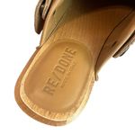 RE/DONE NWOB  70s Classic Suede Brown Buckle Clogs Wood Heel Womens Size 6 EU 36 Photo 6