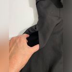 Sam Edelman Bow-Front Strapless Black Jumpsuit Size 4 Cropped Wide Leg Photo 8