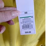 Wild Fable  Mustard Yellow Long Sleeve Shirt SZ‎ XS NWT Women's Photo 4