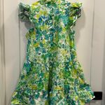 Lavender Brown  Ruffle Mini Dress Photo 1