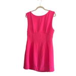 Rixo Michaela Pink Bow Back Mini Dress Cutout Party Cocktail Sz 10 Photo 2