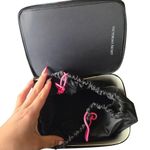 Victoria's Secret  Pink Striped Women's Travel Box Bag Photo 2