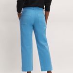 Everlane  The Organic Cotton Straight Leg Heritage Blue Twill Pants Photo 1